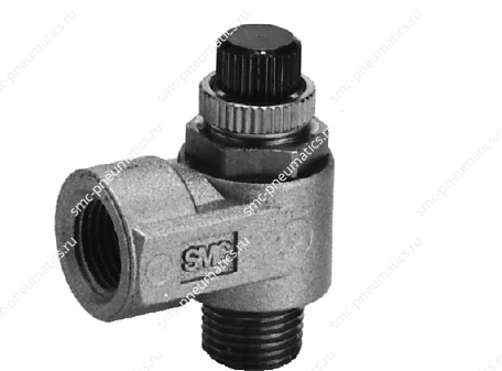 Пневмодроссель SMC AS1200 и EAS2200–4200