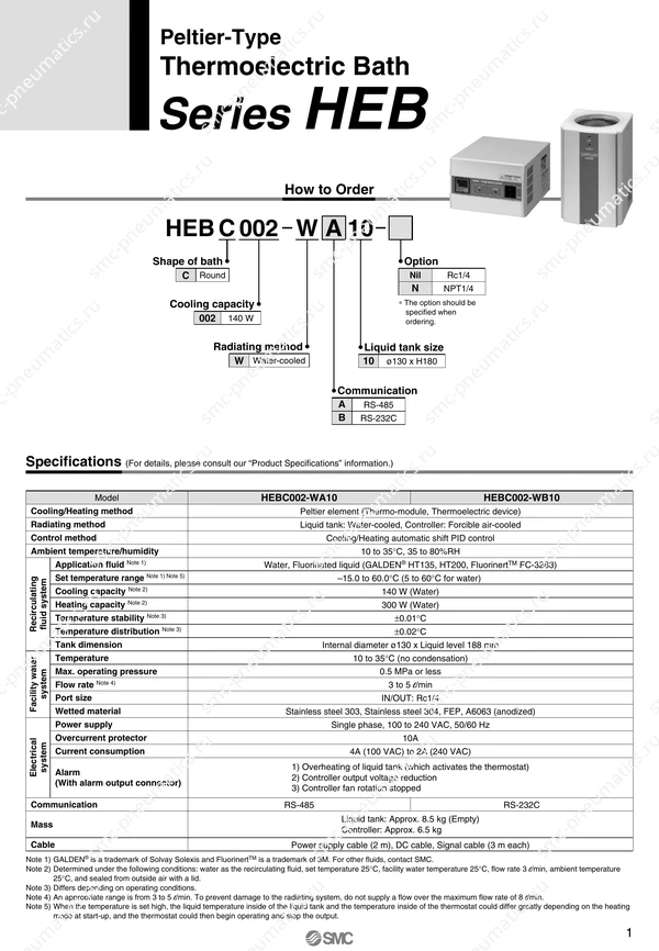 Каталог SMC HEB, лист 3