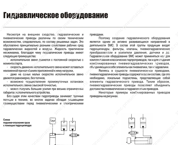 Технические данные SMC SMC, лист 1
