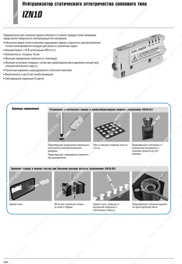 Каталог SMC IZN10, лист 1