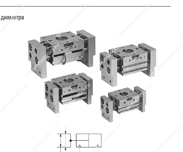 Параллельные захваты SMC MHL2