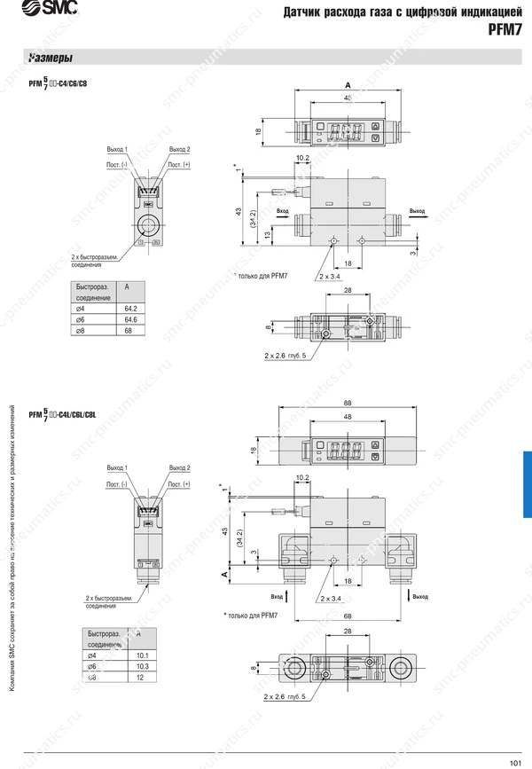 Каталог SMC PFM, лист 8