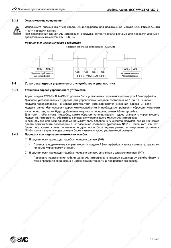 Русское руководство SMC PneuAlpha2, лист 61
