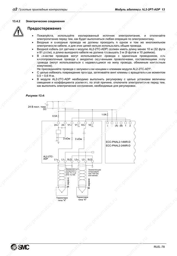 Русское руководство SMC PneuAlpha2, лист 91
