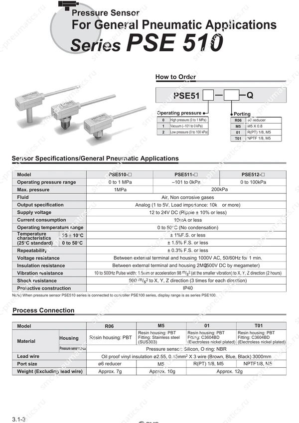 Датчик PSE510