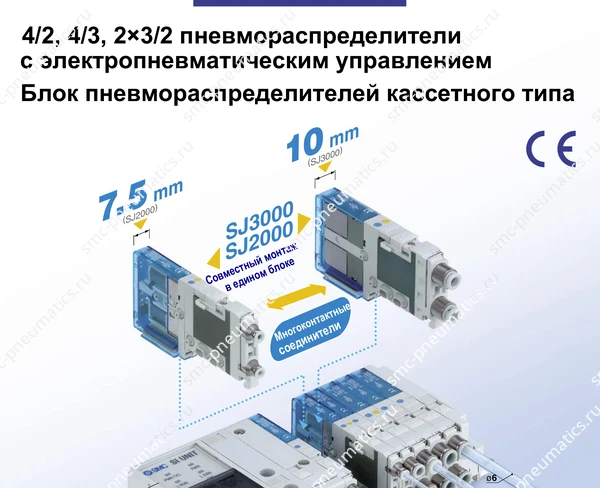 Технические данные SMC SJ2000/3000, лист 1
