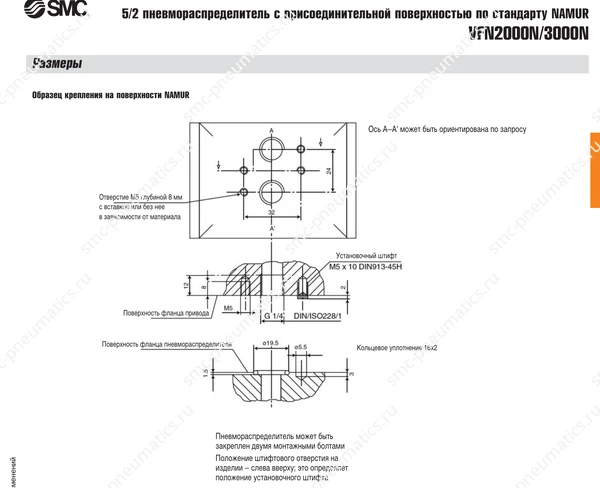 Технические данные SMC VFN2000N/3000N, лист 5