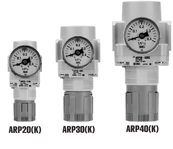 Прецизионные регуляторы давления SMC ARP20–40