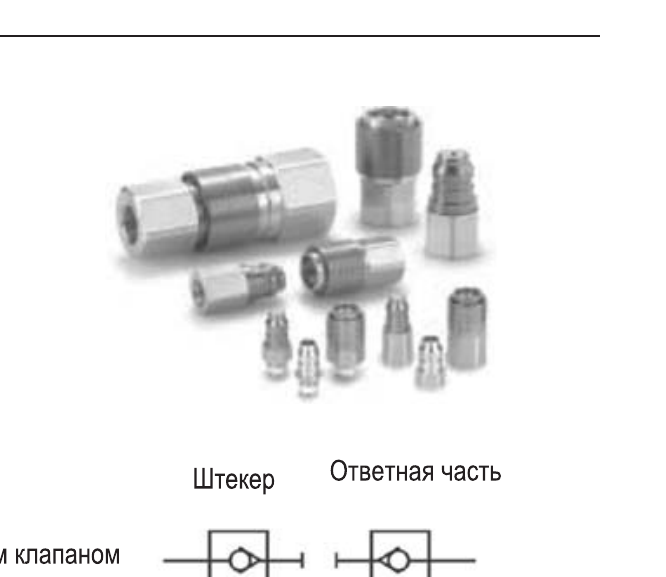 Самозапирающиеся соединения SMC KKA